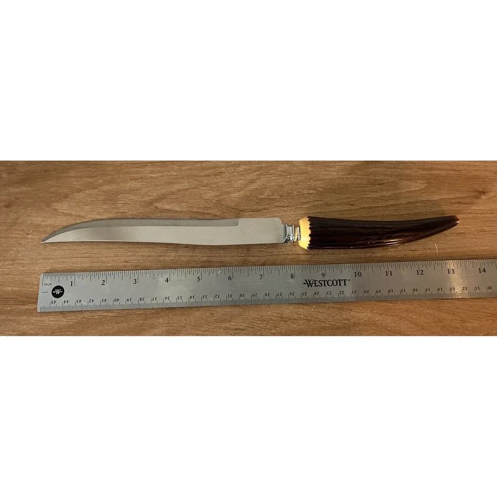Vintage Regent Sheffield Warwick Knife/Fork Serving Carving Stainless Steel Set